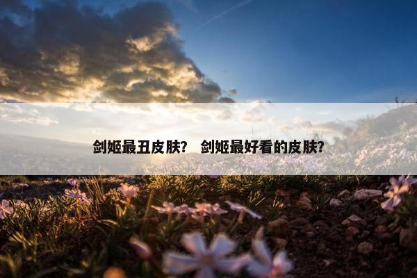 剑姬最丑皮肤？ 剑姬最好看的皮肤？
