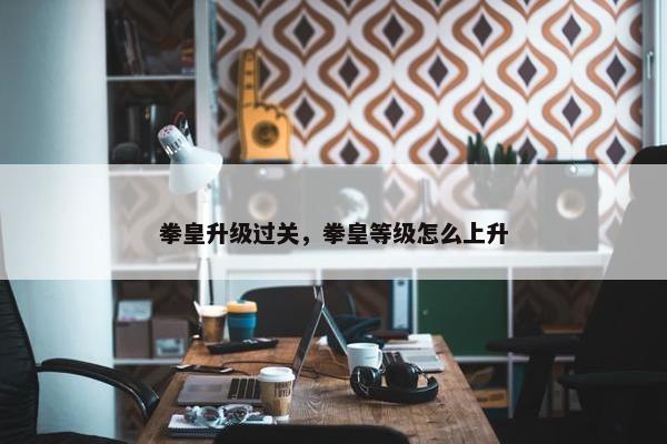 拳皇升级过关，拳皇等级怎么上升
