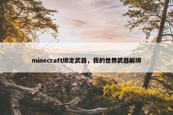 minecraft绑定武器，我的世界武器解绑