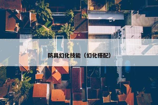 防具幻化技能（幻化搭配）