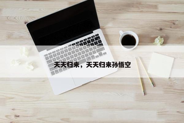 天天归来，天天归来孙悟空