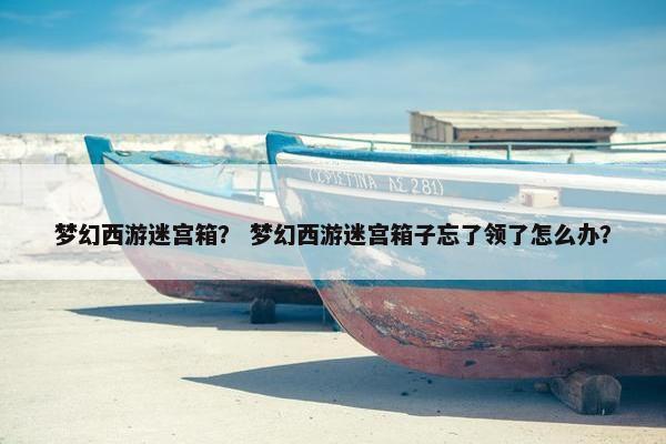 梦幻西游迷宫箱？ 梦幻西游迷宫箱子忘了领了怎么办？