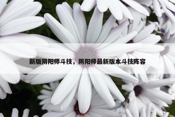 新版阴阳师斗技，阴阳师最新版本斗技阵容