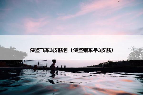 侠盗飞车3皮肤包（侠盗猎车手3皮肤）