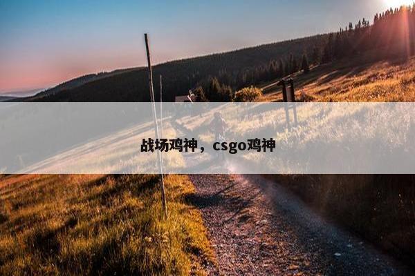 战场鸡神，csgo鸡神