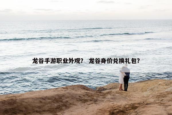 龙谷手游职业外观？ 龙谷身价兑换礼包？