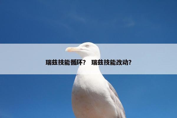 瑞兹技能循环？ 瑞兹技能改动？