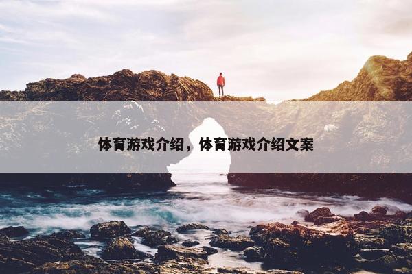 体育游戏介绍，体育游戏介绍文案
