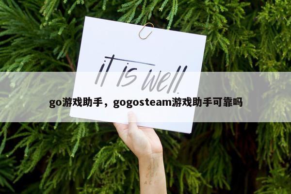 go游戏助手，gogosteam游戏助手可靠吗