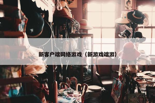新客户端网络游戏（新游戏端游）