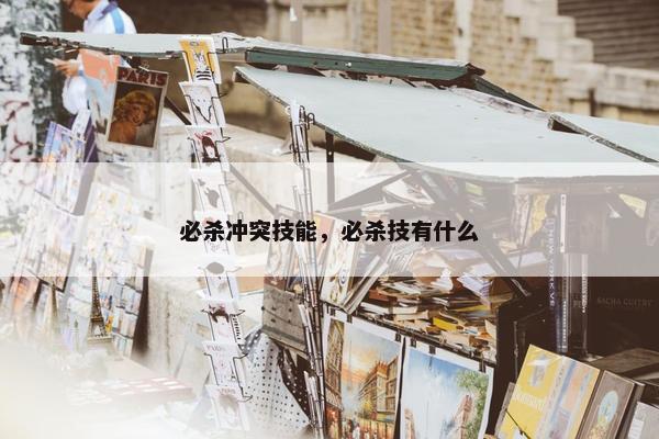 必杀冲突技能，必杀技有什么