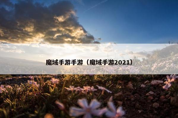 魔域手游手游（魔域手游2021）