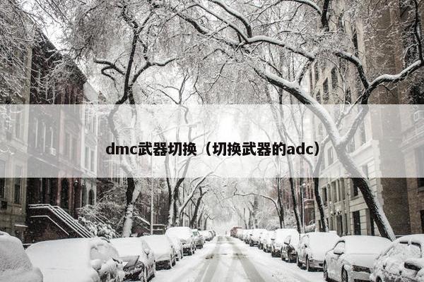 dmc武器切换（切换武器的adc）