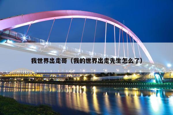 我世界出走哥（我的世界出走先生怎么了）