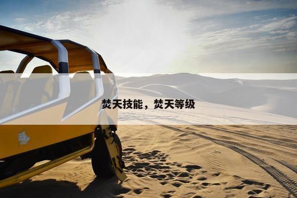 焚天技能，焚天等级