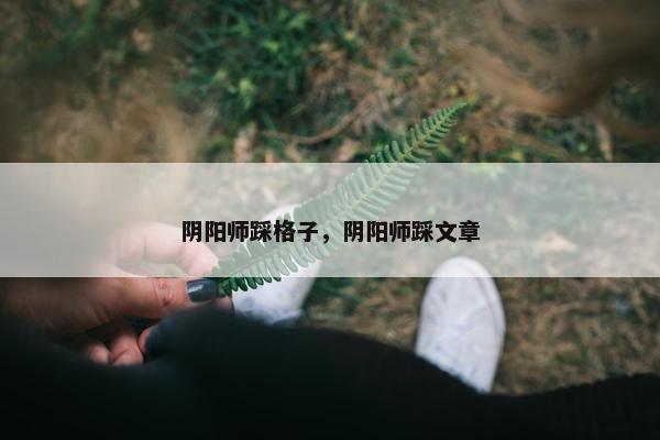 阴阳师踩格子，阴阳师踩文章