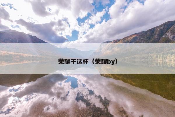 荣耀干这杯（荣耀by）