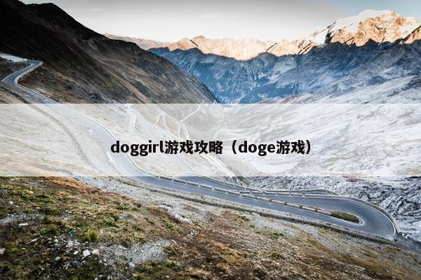 doggirl游戏攻略（doge游戏）