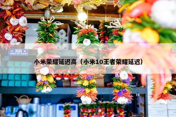 小米荣耀延迟高（小米10王者荣耀延迟）
