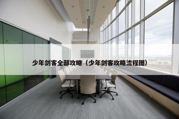 少年剑客全部攻略（少年剑客攻略流程图）