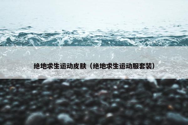 绝地求生运动皮肤（绝地求生运动服套装）