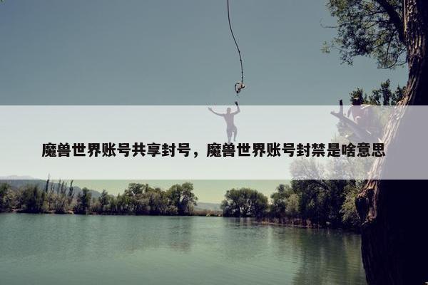 魔兽世界账号共享封号，魔兽世界账号封禁是啥意思