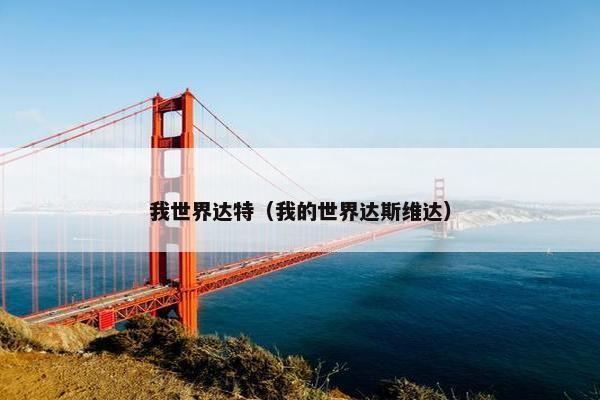 我世界达特（我的世界达斯维达）