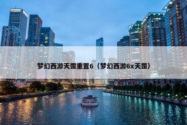 梦幻西游天罡重置6（梦幻西游6x天罡）
