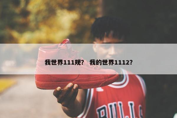 我世界111规？ 我的世界1112？