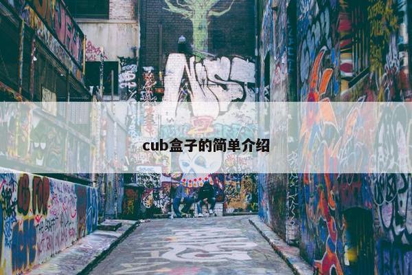 cub盒子的简单介绍